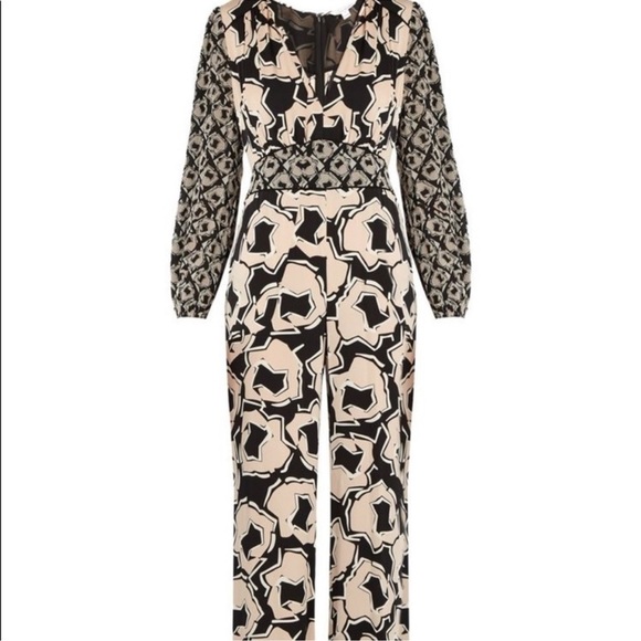 DVF SILK JUMPSUIT 2 - Picture 2 of 9